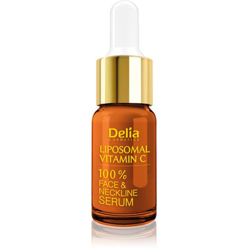 Professional Face Care Vitamin C Aufhellendes Serum mit Vitamin C für Gesicht, Hals und Dekolleté 10 ml - Delia Cosmetics - Modalova