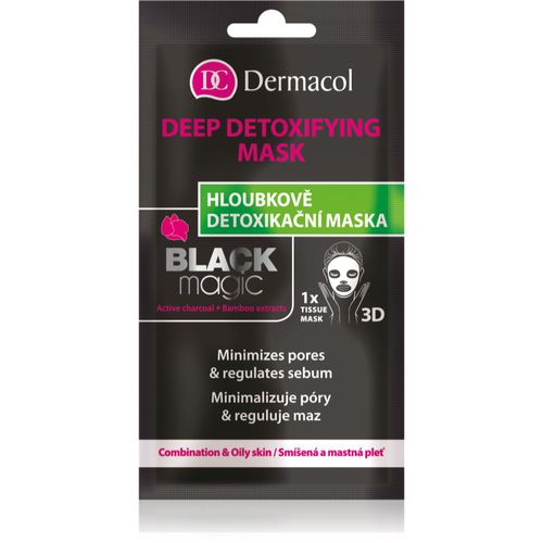 Black Magic Detox-Tuchmaske 1 St - Dermacol - Modalova