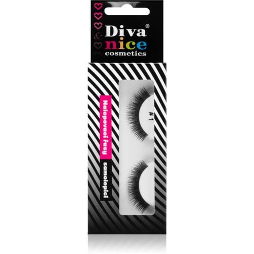 Accessories Lashes ciglia finte in capelli naturali No. 1 1 pz - Diva & Nice Cosmetics - Modalova