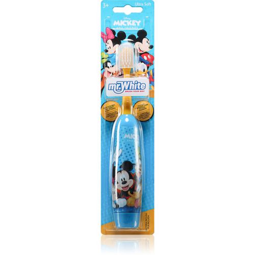 Mickey&Friends mr.White spazzolino da denti a batterie ultra soft per bambini 3+ 1 pz - Disney - Modalova