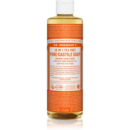 Tea Tree jabón líquido universal 475 ml - Dr. Bronner’s - Modalova