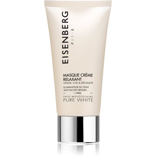 Pure White Masque Crème Relaxant mascarilla hidratante con efecto iluminador contra problemas de pigmentación 75 ml - Eisenberg - Modalova