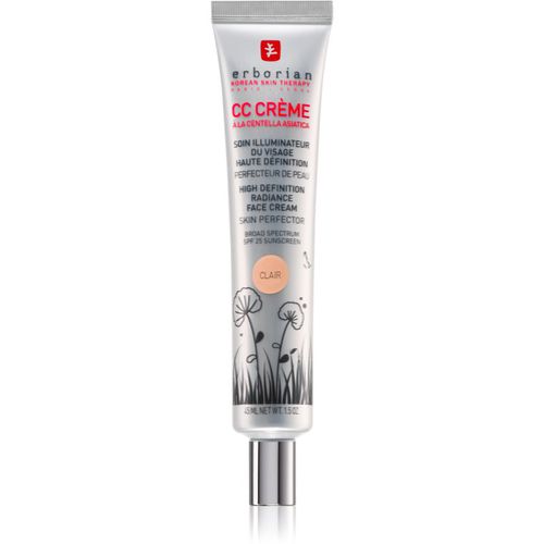 CC Crème Centella Asiatica crema iluminadora y unificadora SPF 25 formato ahorro tono Clair 45 ml - Erborian - Modalova