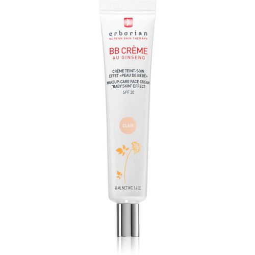 BB Cream crema colorata per una pelle perfetta SPF 20 confezione grande colore Clair 40 ml - Erborian - Modalova