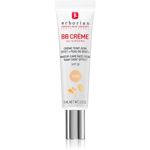 BB Cream Tönungscreme für den perfekten Look mit SPF 20 kleine Packung Farbton Doré 15 ml - Erborian - Modalova