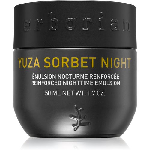 Yuza Sorbet emulsión de noche con textura ligera para reafirmar la piel 50 ml - Erborian - Modalova