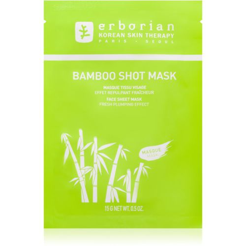 Bamboo maschera viso nutriente in tessuto effetto idratante 15 g - Erborian - Modalova