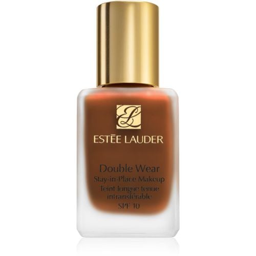 Double Wear Stay-in-Place fondotinta lunga tenuta SPF 10 colore 7C1 Rich Mahogany 30 ml - Estée Lauder - Modalova