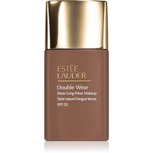 Double Wear Sheer Long-Wear Makeup SPF 20 fondotinta opacizzante leggero SPF 20 colore 8N1 Espresso 30 ml - Estée Lauder - Modalova