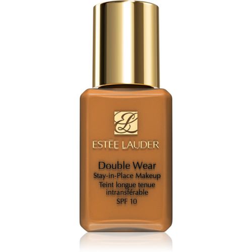 Double Wear Stay-in-Place Mini fondotinta lunga tenuta SPF 10 colore 5N2 Amber Honey 15 ml - Estée Lauder - Modalova