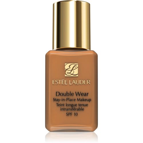 Double Wear Stay-in-Place Mini fondotinta lunga tenuta SPF 10 colore 5W2 Rich Caramel 15 ml - Estée Lauder - Modalova