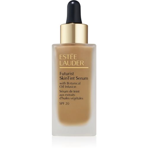 Futurist SkinTint Serum Foundation With Botanical Oil Infusion SPF 20 Base sérum SPF 20 tono 4W1 Honey Bronze 30 ml - Estée Lauder - Modalova