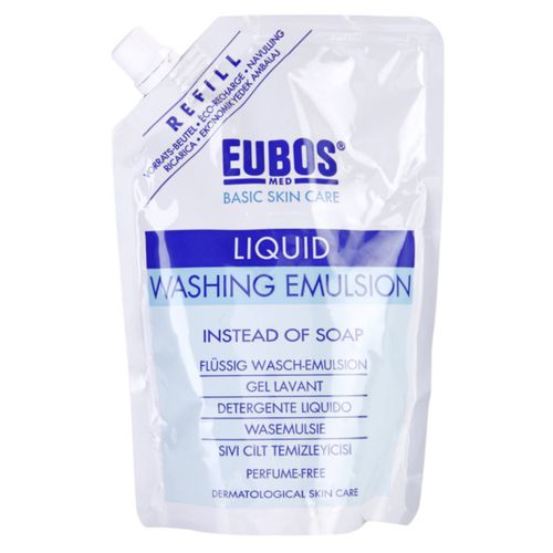 Basic Skin Care Blue emulsión limpiadora sin perfume Recambio 400 ml - Eubos - Modalova