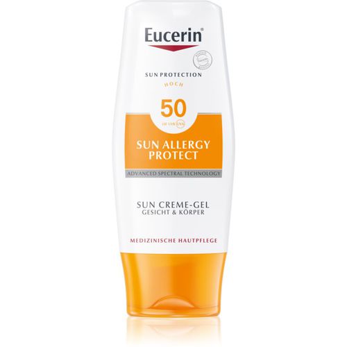 Sun Allergy Protect crema gel abbronzante protettivo contro l'allergia al sole SPF 50 150 ml - Eucerin - Modalova