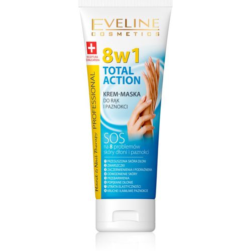 Total Action crema para manos y uñas 8 en 1 75 ml - Eveline Cosmetics - Modalova