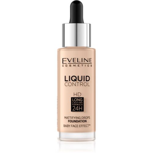 Liquid Control fondotinta liquido con pipetta colore 040 Warm Beige 32 ml - Eveline Cosmetics - Modalova