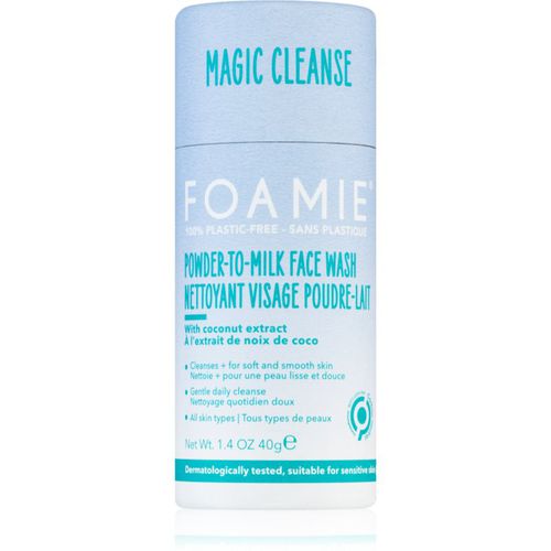 Powder-To-Milk Face Wash polvos transparentes para una limpieza perfecta 40 g - Foamie - Modalova