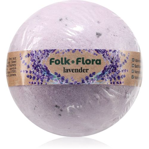 Lavender Badebombe mit beruhigender Wirkung 130 g - Folk & Flora - Modalova