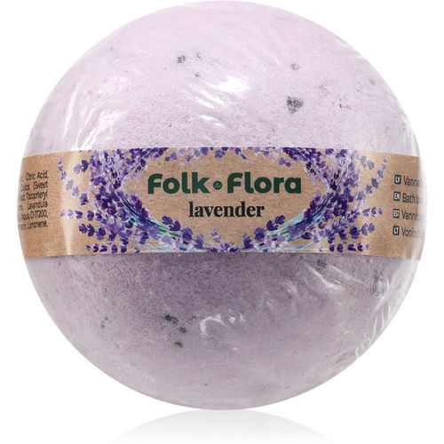 Lavender bomba de baño con efectos calmantes 130 g - Folk & Flora - Modalova