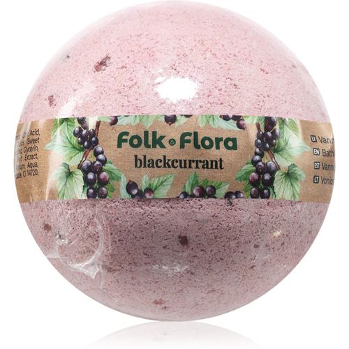 Blackcurrant bomba de baño con efecto refrescante 130 g - Folk & Flora - Modalova