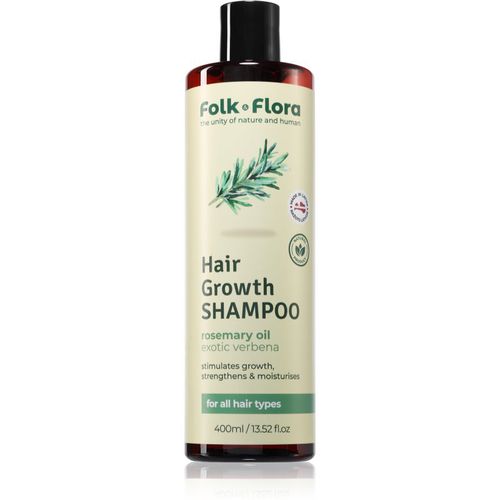 Verbena champú hidratante para estimular el crecimiento del cabello 400 ml - Folk & Flora - Modalova