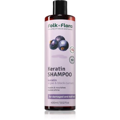 Blackcurrant champú reparador con efecto nutritivo 400 ml - Folk & Flora - Modalova