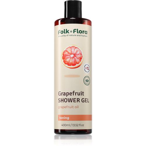 Grapefruit gel de ducha refrescante 400 ml - Folk & Flora - Modalova