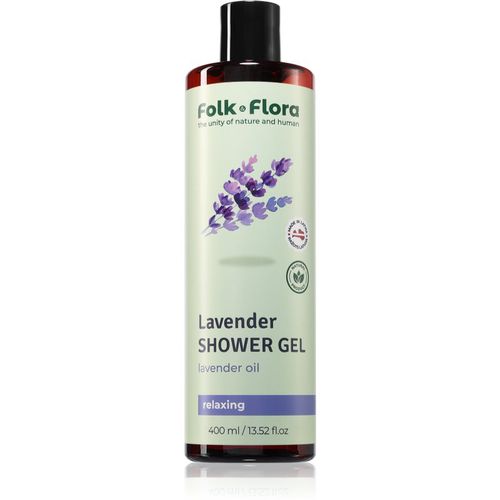 Lavender gel de ducha relajante 400 ml - Folk & Flora - Modalova