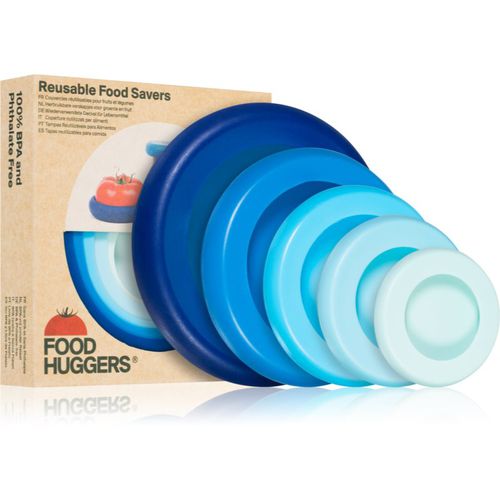 Set Silikondeckel-Set für Obst und Gemüse Farbe Blue 5 St - Food Huggers - Modalova