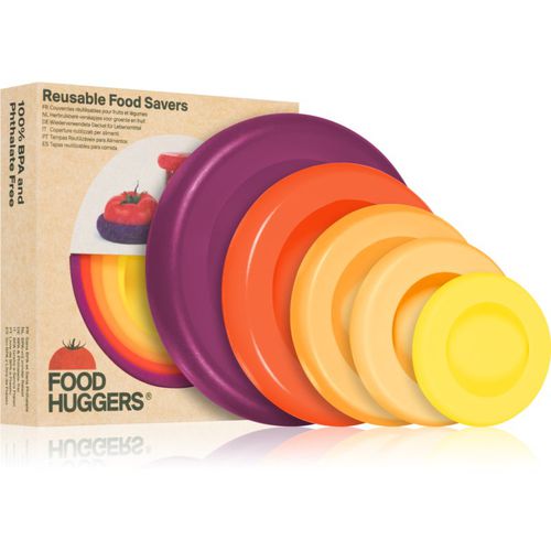 Set Silikondeckel-Set für Obst und Gemüse Farbe Orange 5 St - Food Huggers - Modalova