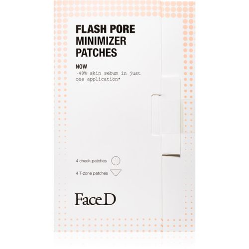 Flash Pore Minimizer dischetti esfolianti per idratare la pelle e restringere i pori 8 pz - Face D - Modalova