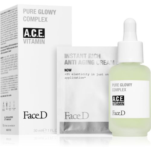 Pure Glowy Complex sérum antioxidante con vitaminas A, C, E 30 ml - Face D - Modalova