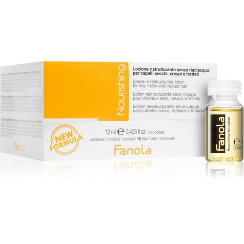 Nourishing siero idratante intenso per capelli rovinati e secchi 12x12 ml - Fanola - Modalova