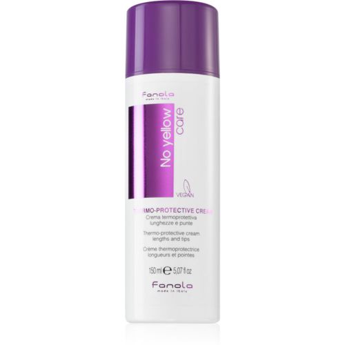 No Yellow Thermo-Protective Cream crema nutritiva y termo-protectora para cabello rubio y con mechas 150 ml - Fanola - Modalova