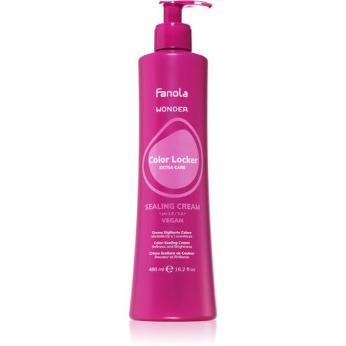 Wonder Color Locker Extra Care Sealing Cream crema alisadora para el cabello para cabello teñido 480 ml - Fanola - Modalova