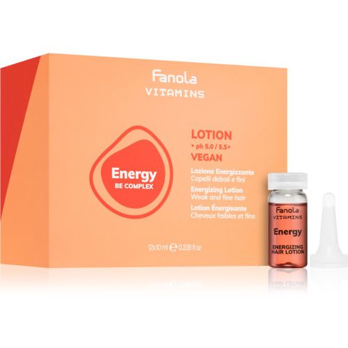 Vitamins Energizing Lotion stärkendes Serum für schütteres Haar 12x10 ml - Fanola - Modalova