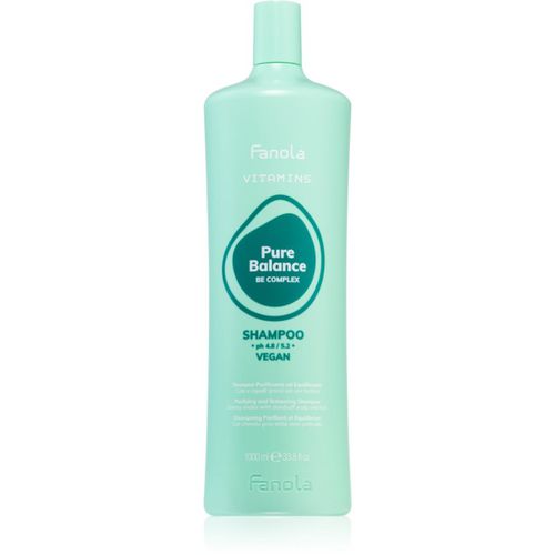 Vitamins Pure Balance Shampoo champú limpiador contra la caspa grasa 1000 ml - Fanola - Modalova