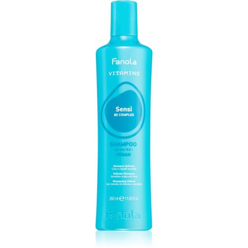 Vitamins Sensi Delicate Shampoo champú limpiador suave con efectos calmantes 350 ml - Fanola - Modalova