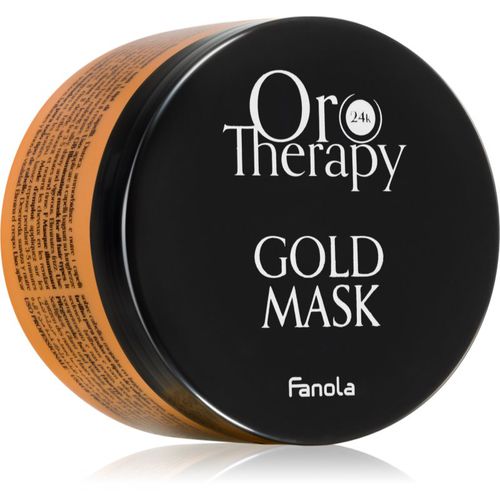 Oro Therapy Gold Mask mascarilla hidratante para cabello seco y rebelde 300 ml - Fanola - Modalova