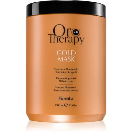 Oro Therapy Gold Mask mascarilla para cabello con oro de 24 quilates 1000 ml - Fanola - Modalova