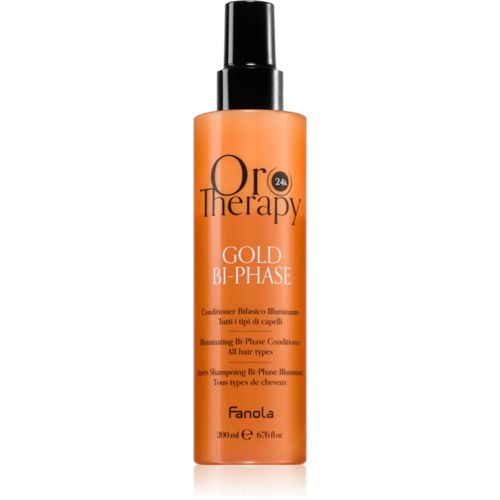 Oro Therapy Gold Bi-Phase acondicionador bifásico sin aclarado 200 ml - Fanola - Modalova