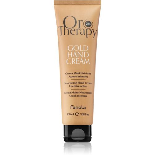 Oro Therapy Gold Hand Cream crema hidratante y nutritiva con oro de 24 quilates 100 ml - Fanola - Modalova