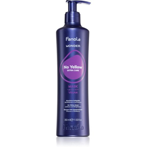 Wonder No Yellow Extra Care Mask maschera per capelli neutralizzante per toni gialli 350 ml - Fanola - Modalova