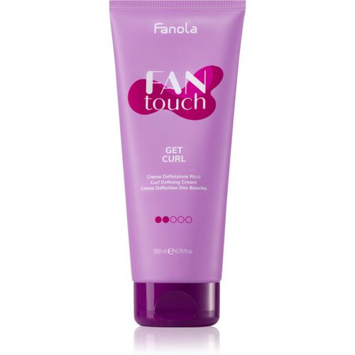 FAN touch crema para cabello para cabello ondulado y rizado 200 ml - Fanola - Modalova