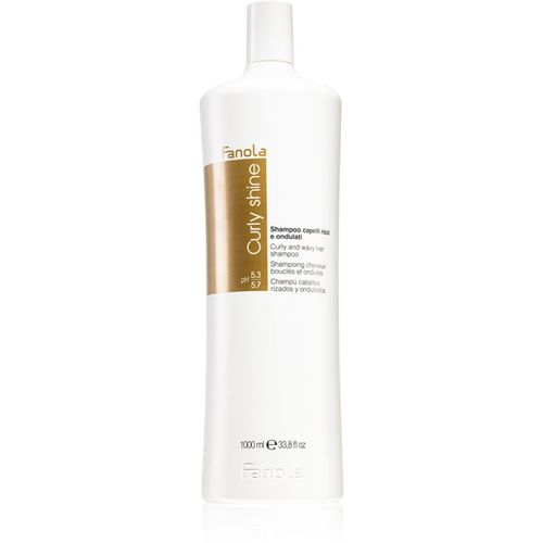 Curly Shine shampoo per capelli mossi e ricci 1000 ml - Fanola - Modalova