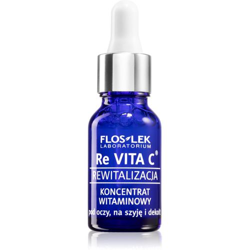 Re Vita C 40+ Vitaminkonzentrat für den Augenbereich, Hals und Dekolleté 15 ml - FlosLek Laboratorium - Modalova