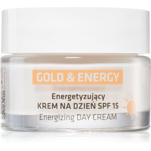 Anti-Aging Gold & Energy crema de día energizante SPF 15 50 ml - FlosLek Laboratorium - Modalova