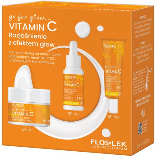 Go For Glow Vitamin C Geschenkset zur Verjüngung der Gesichtshaut - FlosLek Laboratorium - Modalova