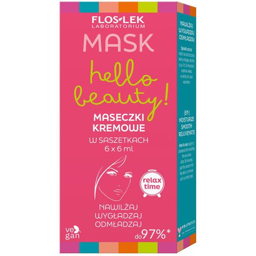 Hello beauty! Set lote de regalo para aplicar la mascarilla facial - FlosLek Laboratorium - Modalova