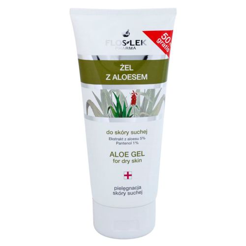 Dry Skin Aloe Vera gel regenerador para rostro y escote 200 ml - FlosLek Pharma - Modalova